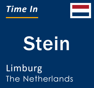 Current local time in Stein, Limburg, The Netherlands