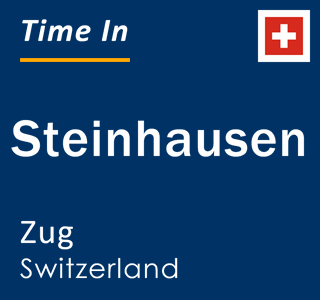 Current local time in Steinhausen, Zug, Switzerland