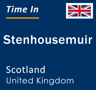 Current local time in Stenhousemuir, Scotland, United Kingdom