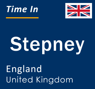 Current local time in Stepney, England, United Kingdom