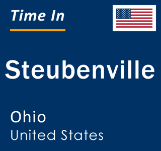 Current local time in Steubenville, Ohio, United States
