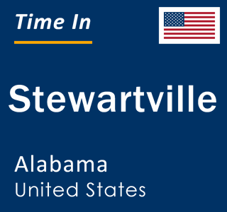 Current local time in Stewartville, Alabama, United States