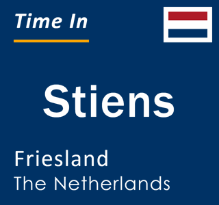 Current local time in Stiens, Friesland, Netherlands