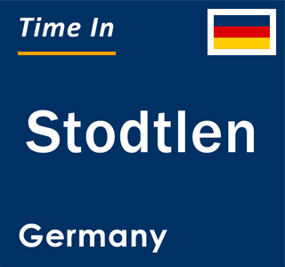 Current local time in Stodtlen, Germany