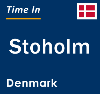 Current local time in Stoholm, Denmark