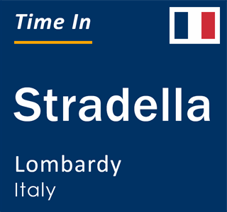 Current local time in Stradella, Lombardy, Italy