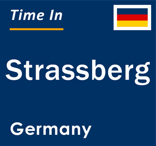 Current local time in Strassberg, Germany