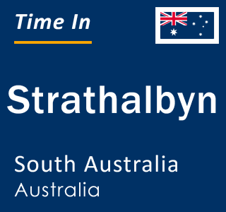 Current local time in Strathalbyn, South Australia, Australia