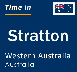 Current local time in Stratton, Western Australia, Australia