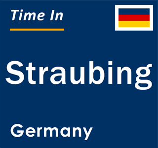 Current local time in Straubing, Germany