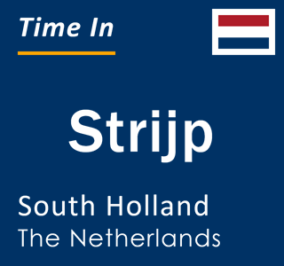 Current local time in Strijp, South Holland, The Netherlands