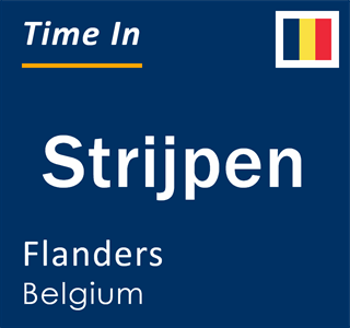 Current local time in Strijpen, Flanders, Belgium