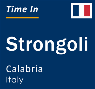 Current local time in Strongoli, Calabria, Italy