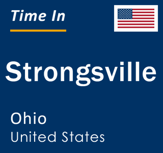 Current local time in Strongsville, Ohio, United States