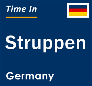 Current local time in Struppen, Germany