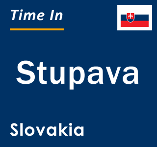 Current local time in Stupava, Slovakia