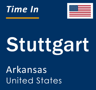 Current local time in Stuttgart, Arkansas, United States