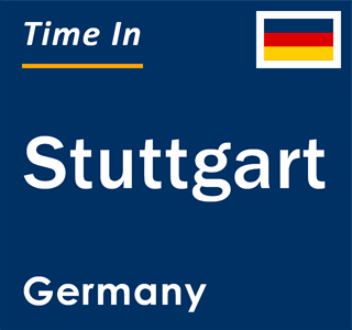 Current time in Stuttgart, Germany