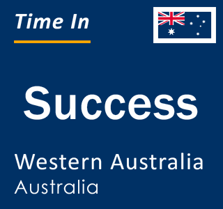 Current local time in Success, Western Australia, Australia