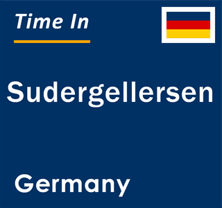 Current local time in Sudergellersen, Germany