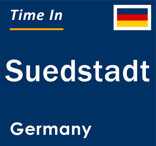 Current local time in Suedstadt, Germany