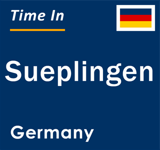 Current local time in Sueplingen, Germany