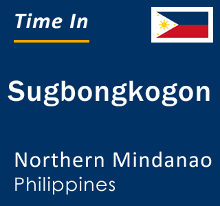 Current local time in Sugbongkogon, Northern Mindanao, Philippines