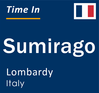 Current local time in Sumirago, Lombardy, Italy