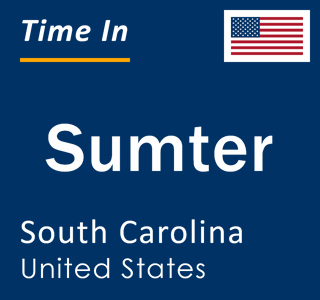 Current time in Sumter, South Carolina, United States