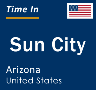 Current local time in Sun City, Arizona, United States