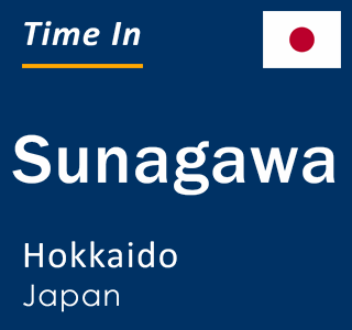 Current local time in Sunagawa, Hokkaido, Japan