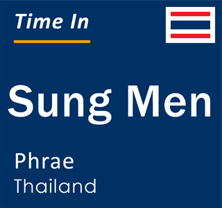 Current time in Sung Men, Phrae, Thailand