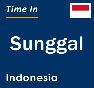 Current local time in Sunggal, Indonesia