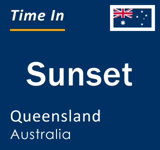 Current local time in Sunset, Queensland, Australia