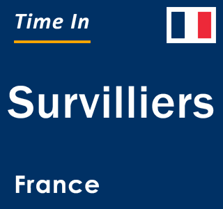 Current local time in Survilliers, France