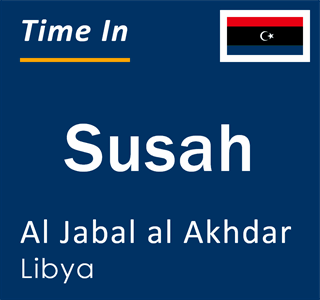Current local time in Susah, Al Jabal al Akhdar, Libya