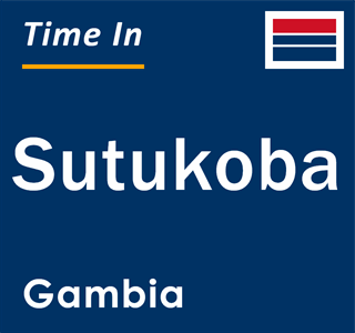 Current time in Sutukoba, Gambia