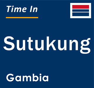 Current local time in Sutukung, Gambia