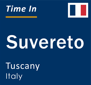 Current local time in Suvereto, Tuscany, Italy