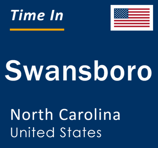 Current local time in Swansboro, North Carolina, United States