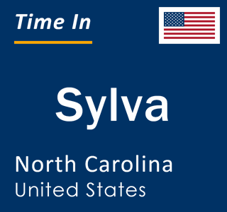 Current local time in Sylva, North Carolina, United States