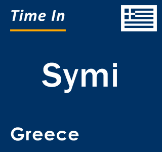 Current local time in Symi, Greece