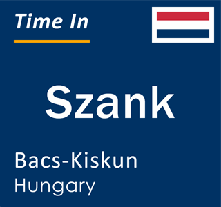 Current local time in Szank, Bacs-Kiskun, Hungary