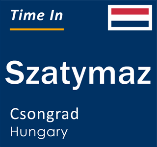 Current time in Szatymaz, Csongrad, Hungary