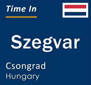 Current local time in Szegvar, Csongrad, Hungary