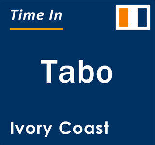 Current local time in Tabo, Ivory Coast