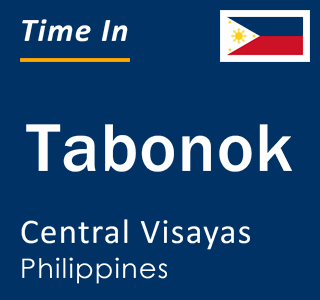 Current local time in Tabonok, Central Visayas, Philippines