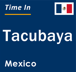 Current local time in Tacubaya, Mexico