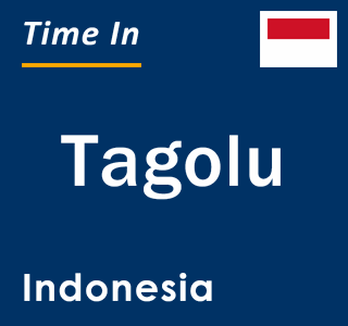 Current local time in Tagolu, Indonesia