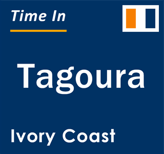 Current local time in Tagoura, Ivory Coast